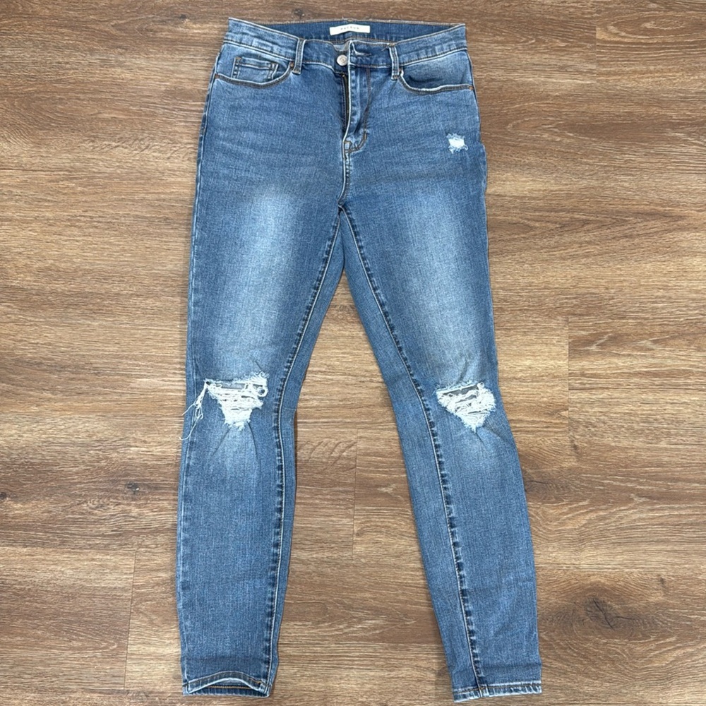 Medium Wash Skinny Jeans